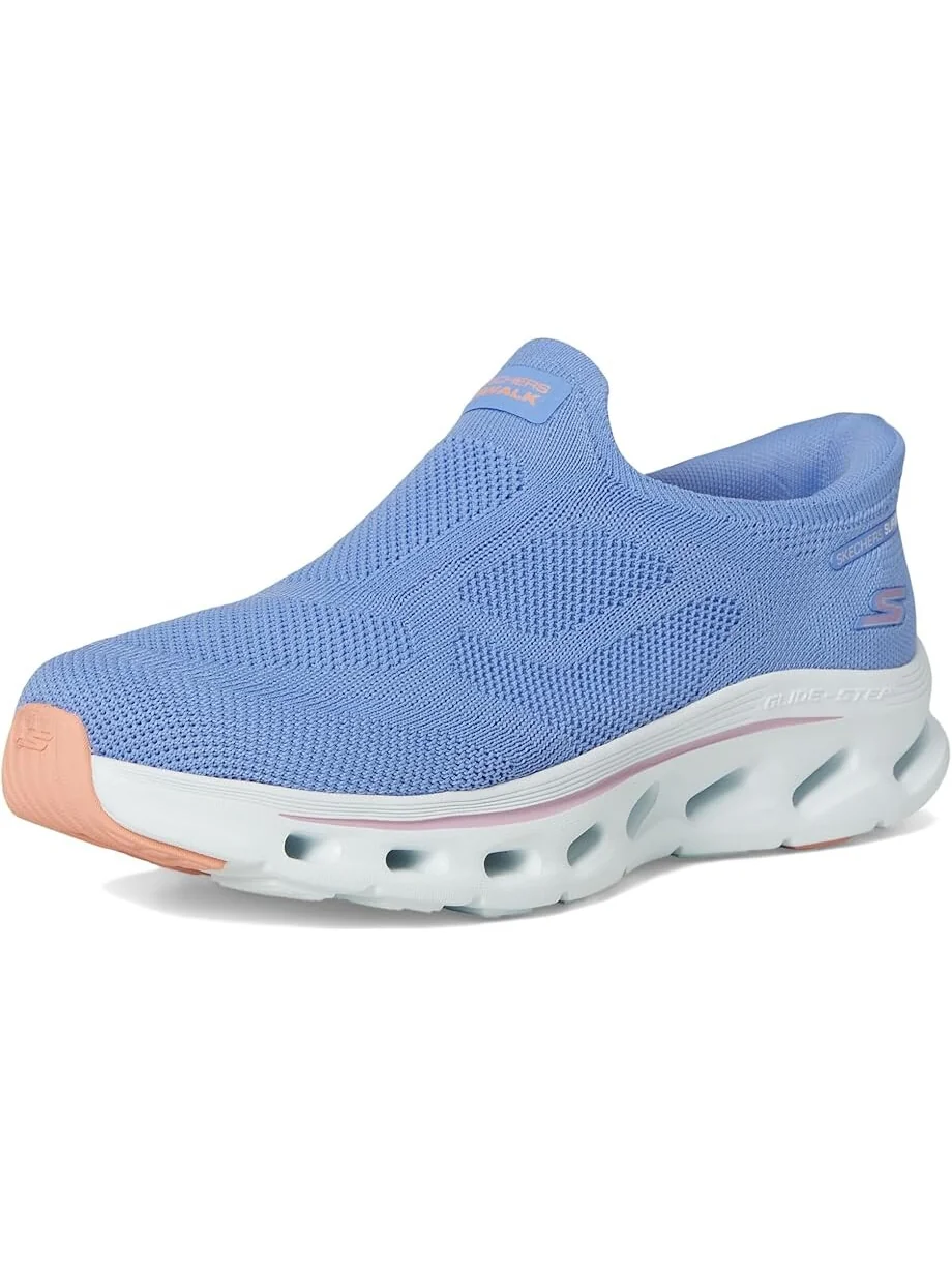 Кроссовки SKECHERS Performance Go Walk Glide Step 2.0 Annette Hands Free Slip-Ins — изображение 7 из 7, синий/мульти