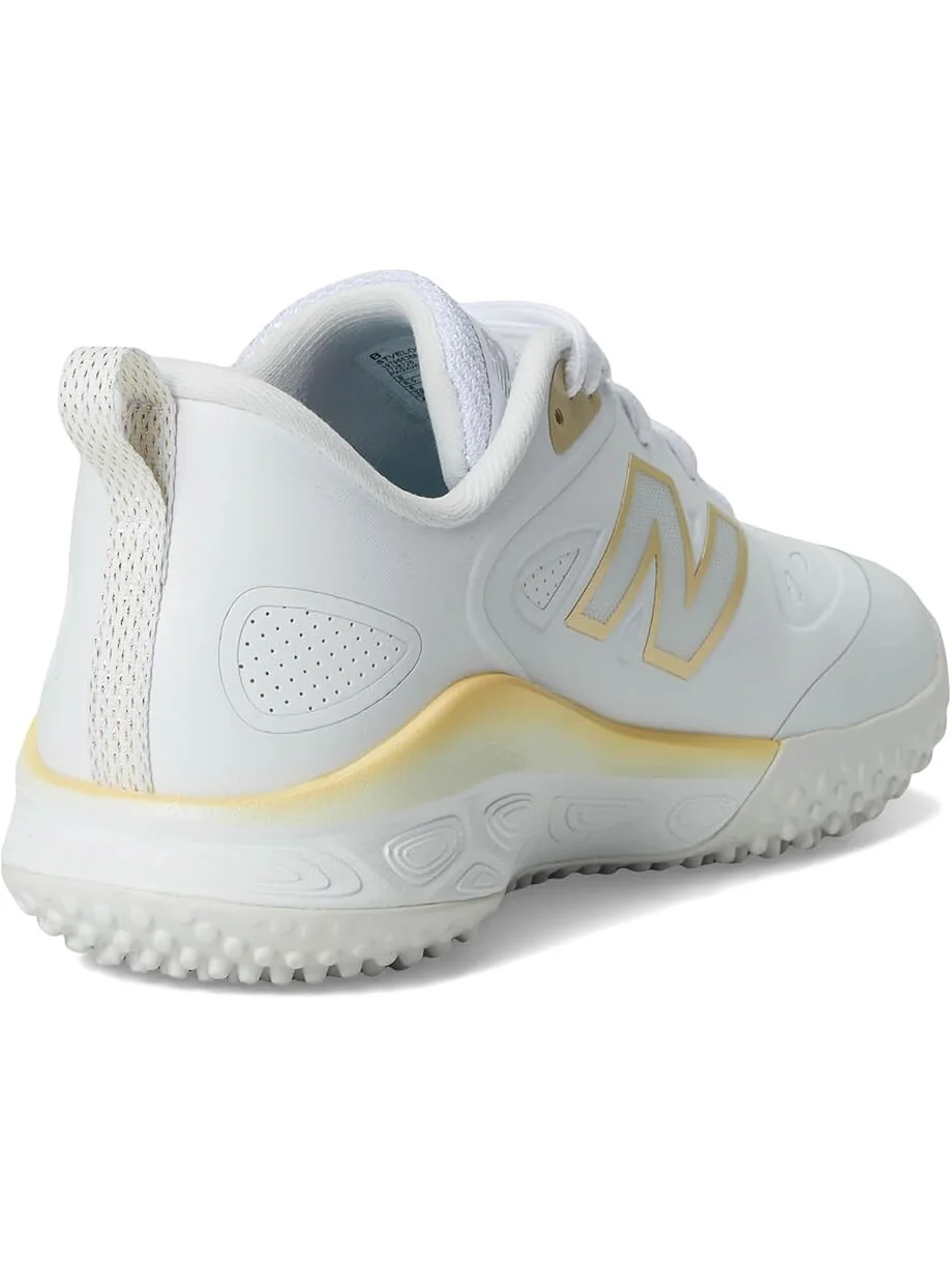 Кроссовки New Balance Fresh Foam Velov4 Turf-Trainer — изображение 5 из 7, белый/золотистый