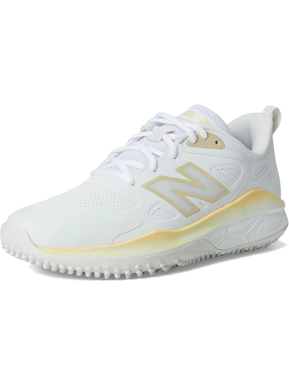 Кроссовки New Balance Fresh Foam Velov4 Turf-Trainer — изображение 7 из 7, белый/золотистый