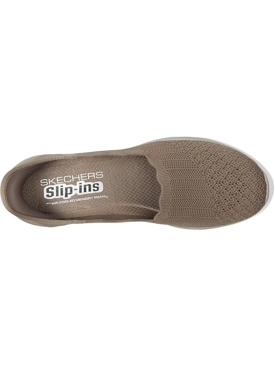 Туфли на плоской подошве SKECHERS Seager - Believe It Hands Free Slip-Ins — изображение 2 из 6, тауп