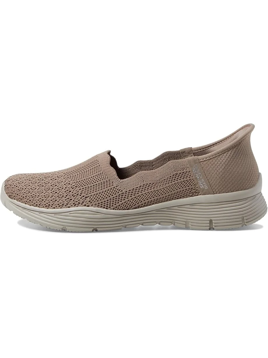 Туфли на плоской подошве SKECHERS Seager - Believe It Hands Free Slip-Ins — изображение 4 из 6, тауп