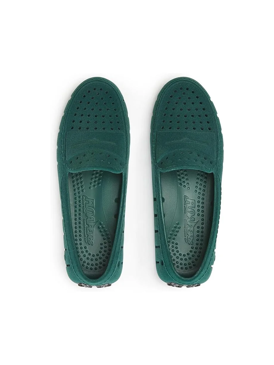 Лоферы Floafers Posh Driver Faux Suede, цвет Emerald Vegan Suede — изображение 2 из 5