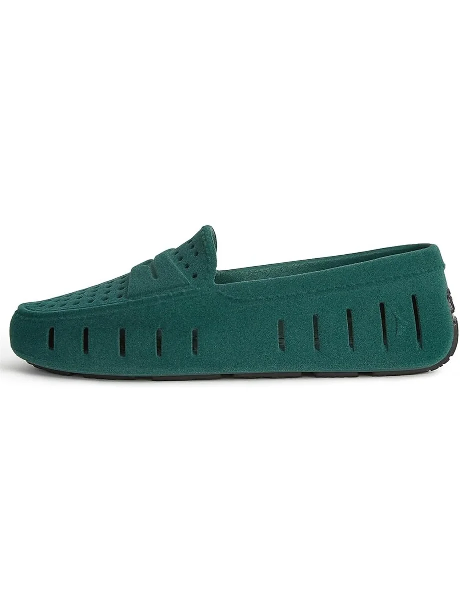 Лоферы Floafers Posh Driver Faux Suede, цвет Emerald Vegan Suede — изображение 4 из 5