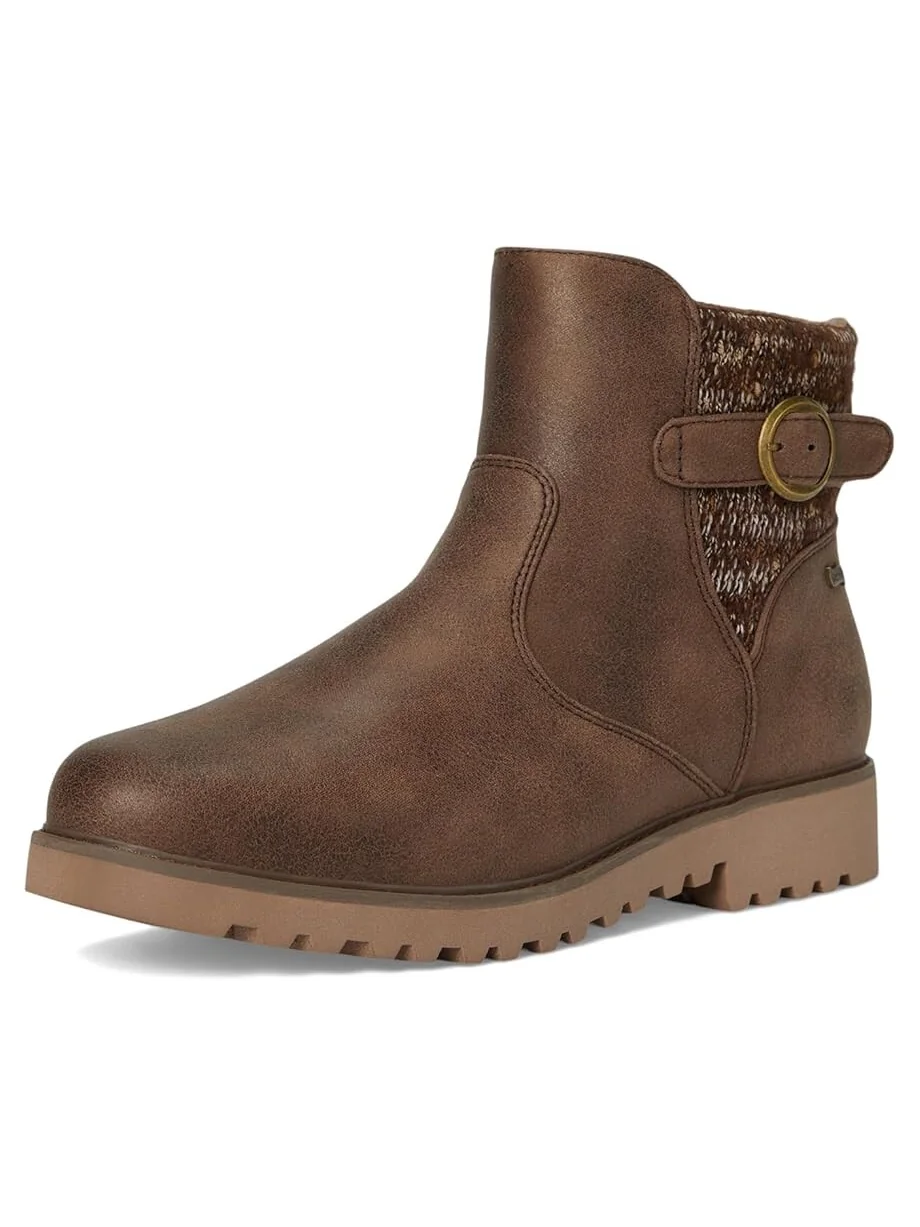 Женские ботинки SKECHERS Arch Fit Marlie из искусственной кожи — изображение 7 из 7, коричневый