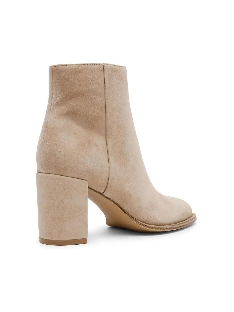 Ботинки женские Steve Madden Jozie с удобным блочным каблуком — изображение 5 из 7, бежевый