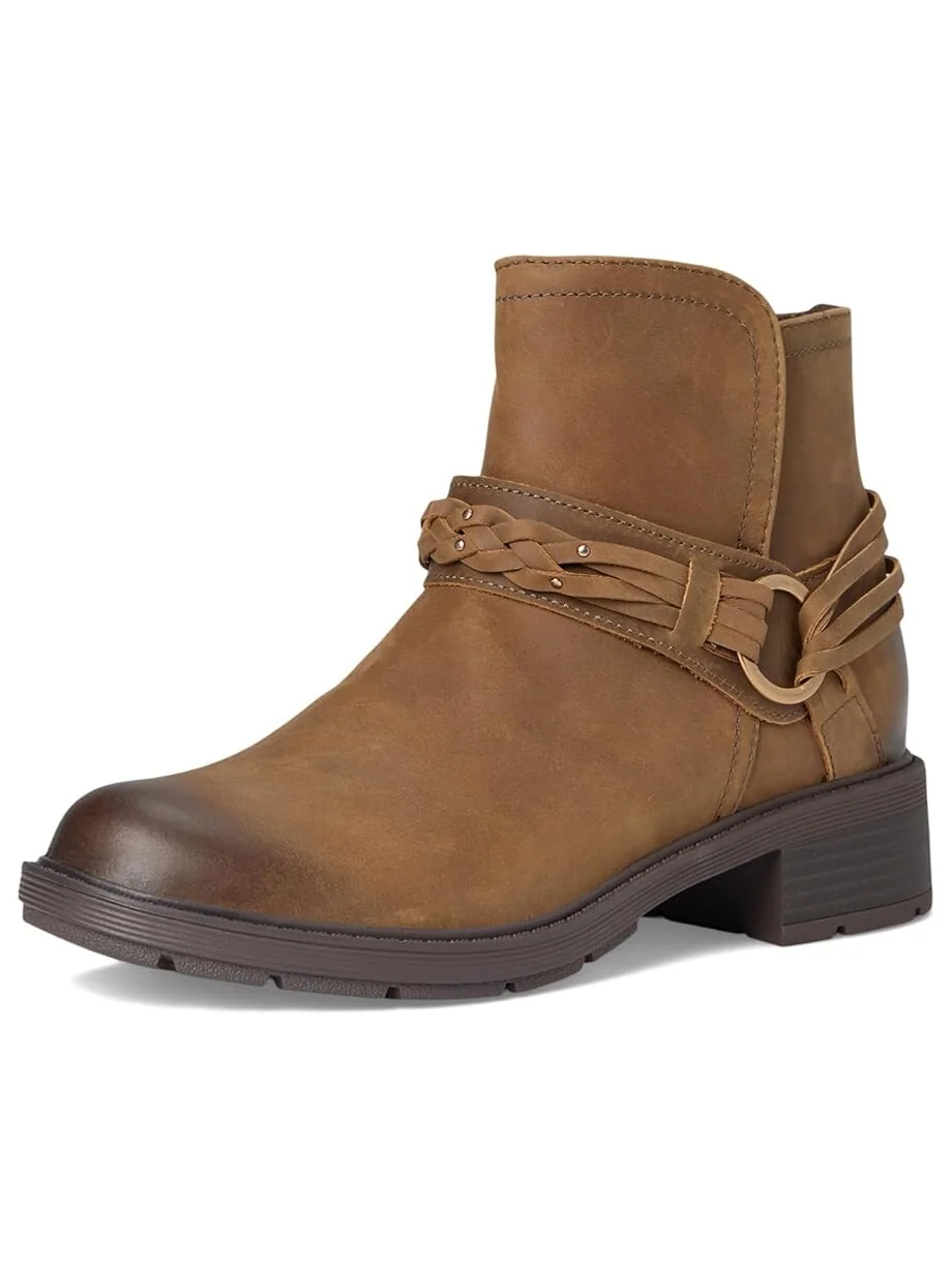 Женские ботинки Clarks Hearth Kaylie с ремешком на щиколотке — изображение 7 из 7, коричневый