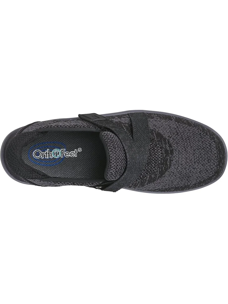 Туфли на плоской подошве Orthofeet Amalya — изображение 2 из 5, черный