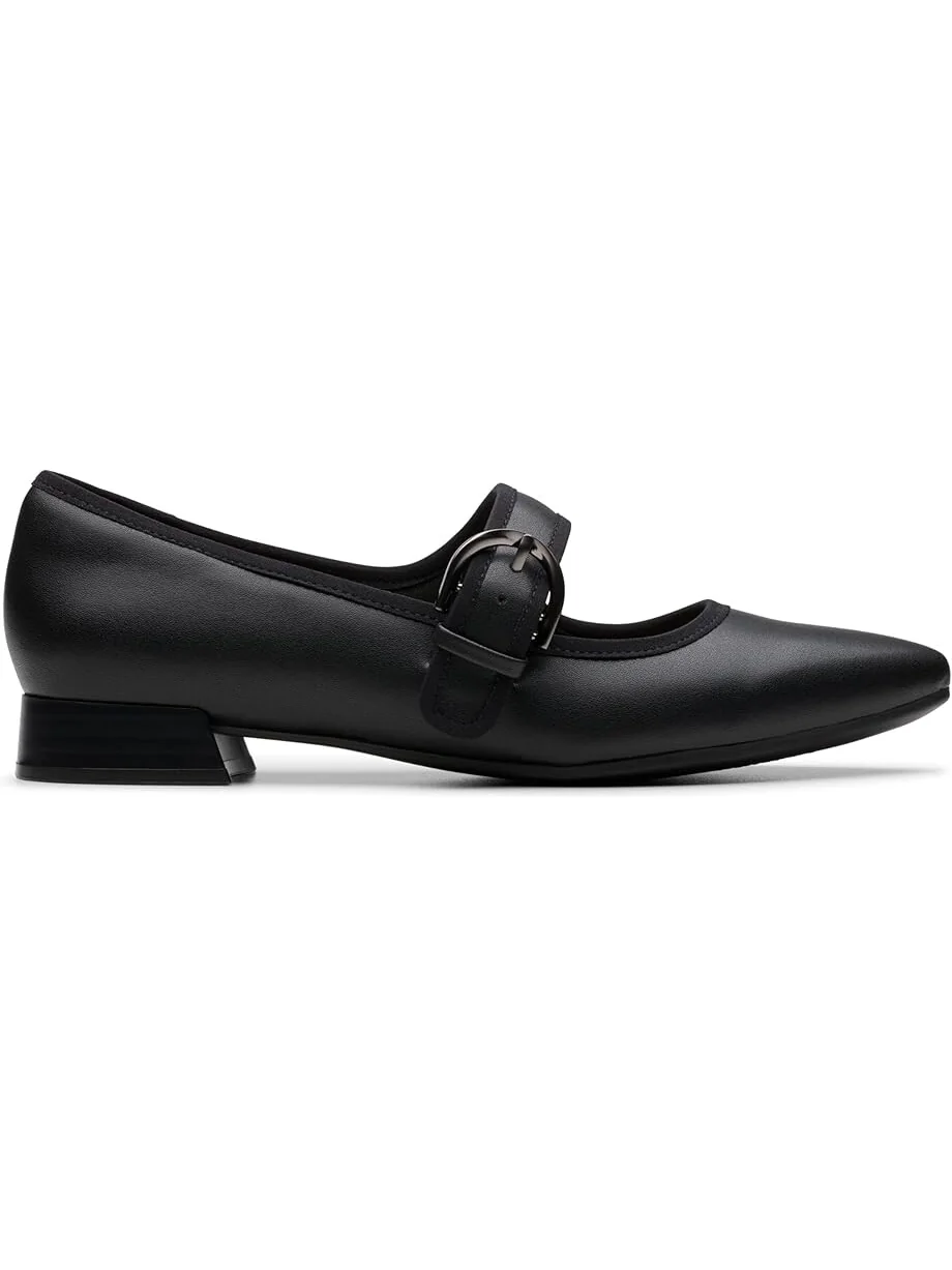 Туфли на плоской подошве Clarks Natalyn May — изображение 6 из 7, черный