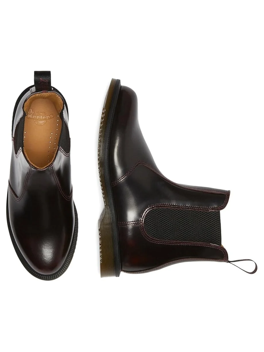 Ботинки Dr. Martens Flora Leather Chelsea — изображение 2 из 4, черный