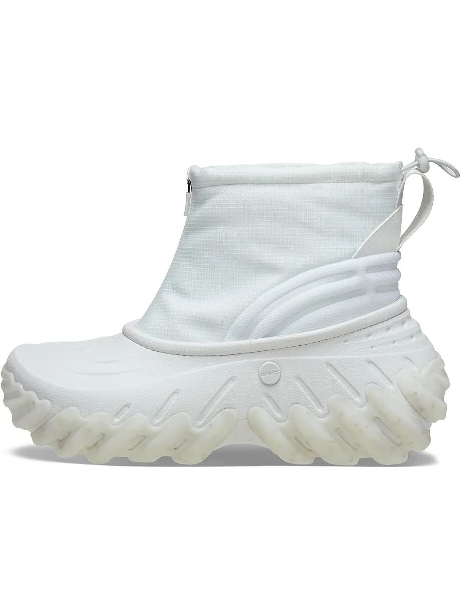 Ботинки женские Crocs Echo Boots короткие на молнии — изображение 4 из 6, белый