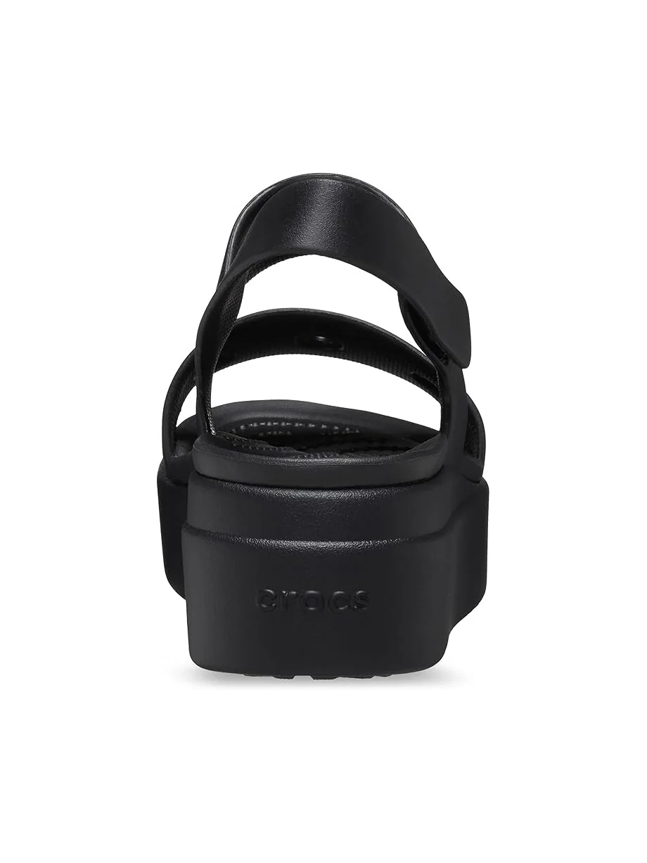 Сандалии Crocs Brooklyn 4U Low Wedges — изображение 5 из 7, черный