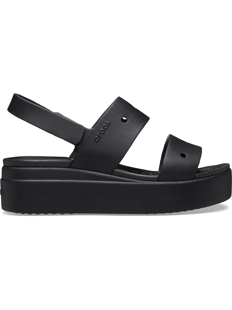 Сандалии Crocs Brooklyn 4U Low Wedges — изображение 6 из 7, черный