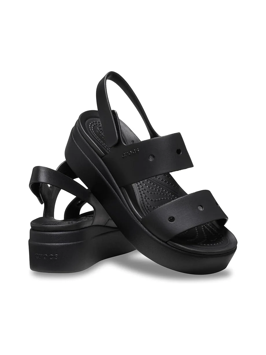 Сандалии Crocs Brooklyn 4U Low Wedges — изображение 7 из 7, черный