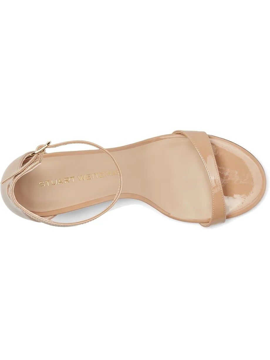 Туфли Stuart Weitzman Nudist Block 75 — изображение 2 из 7, адобе