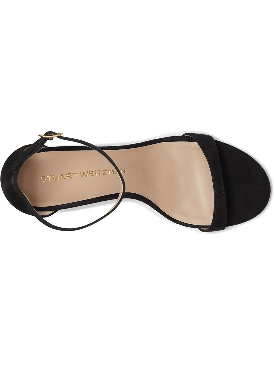 Туфли Stuart Weitzman Nudist Block 75 — изображение 2 из 7, черный