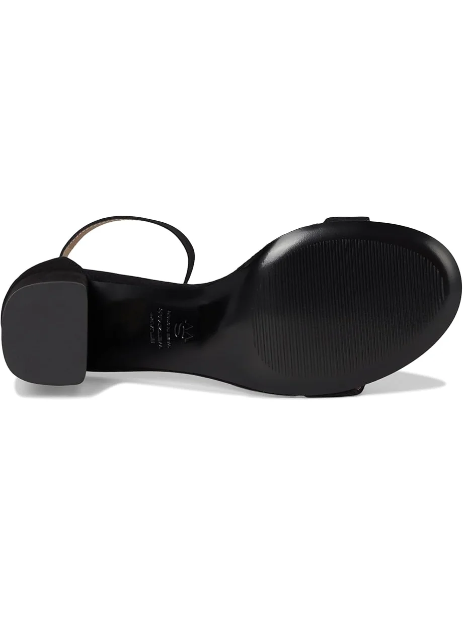 Туфли Stuart Weitzman Nudist Block 75 — изображение 3 из 7, черный