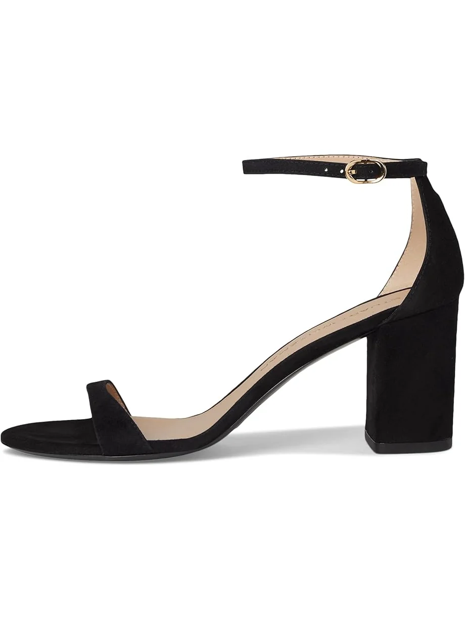 Туфли Stuart Weitzman Nudist Block 75 — изображение 4 из 7, черный