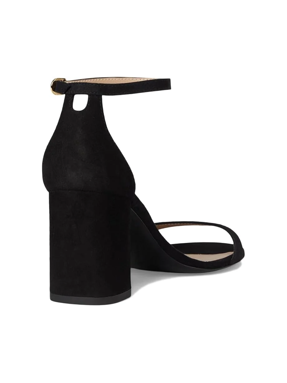 Туфли Stuart Weitzman Nudist Block 75 — изображение 5 из 7, черный