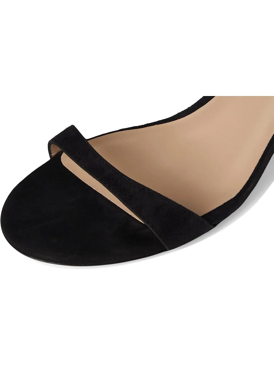 Туфли Stuart Weitzman Nudist Block 75 — изображение 6 из 7, черный