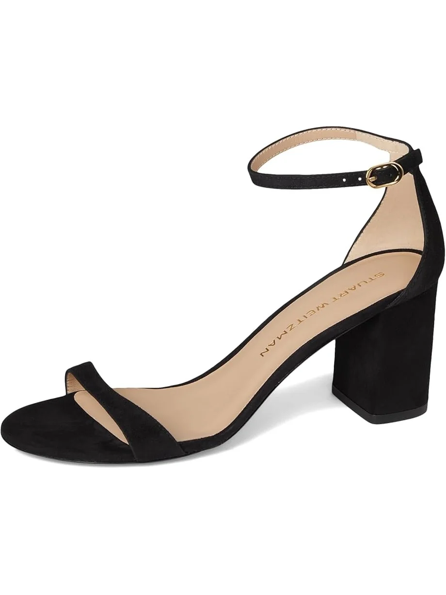 Туфли Stuart Weitzman Nudist Block 75 — изображение 7 из 7, черный