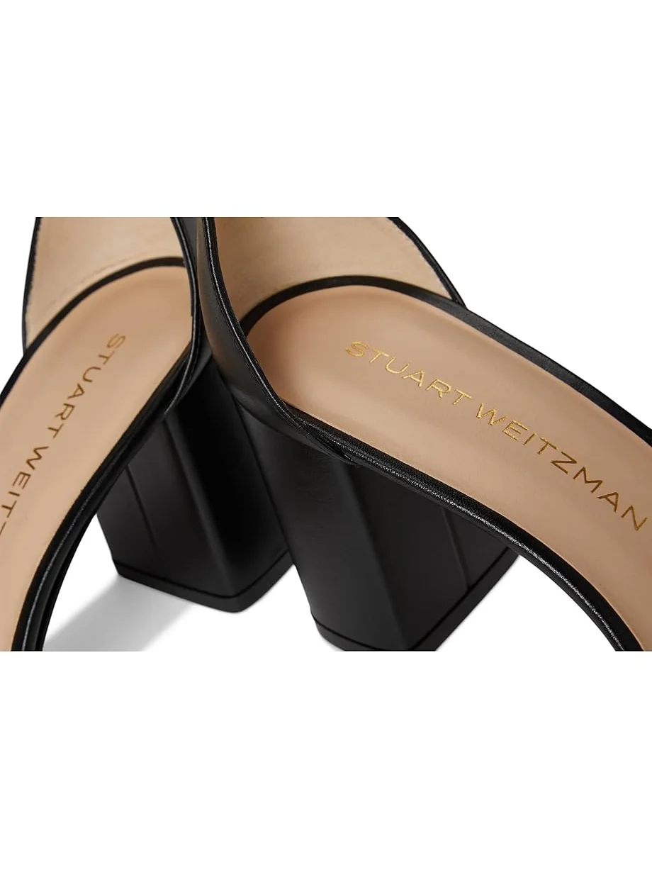 Туфли Stuart Weitzman Nudist Block 75 — изображение 6 из 7, черный