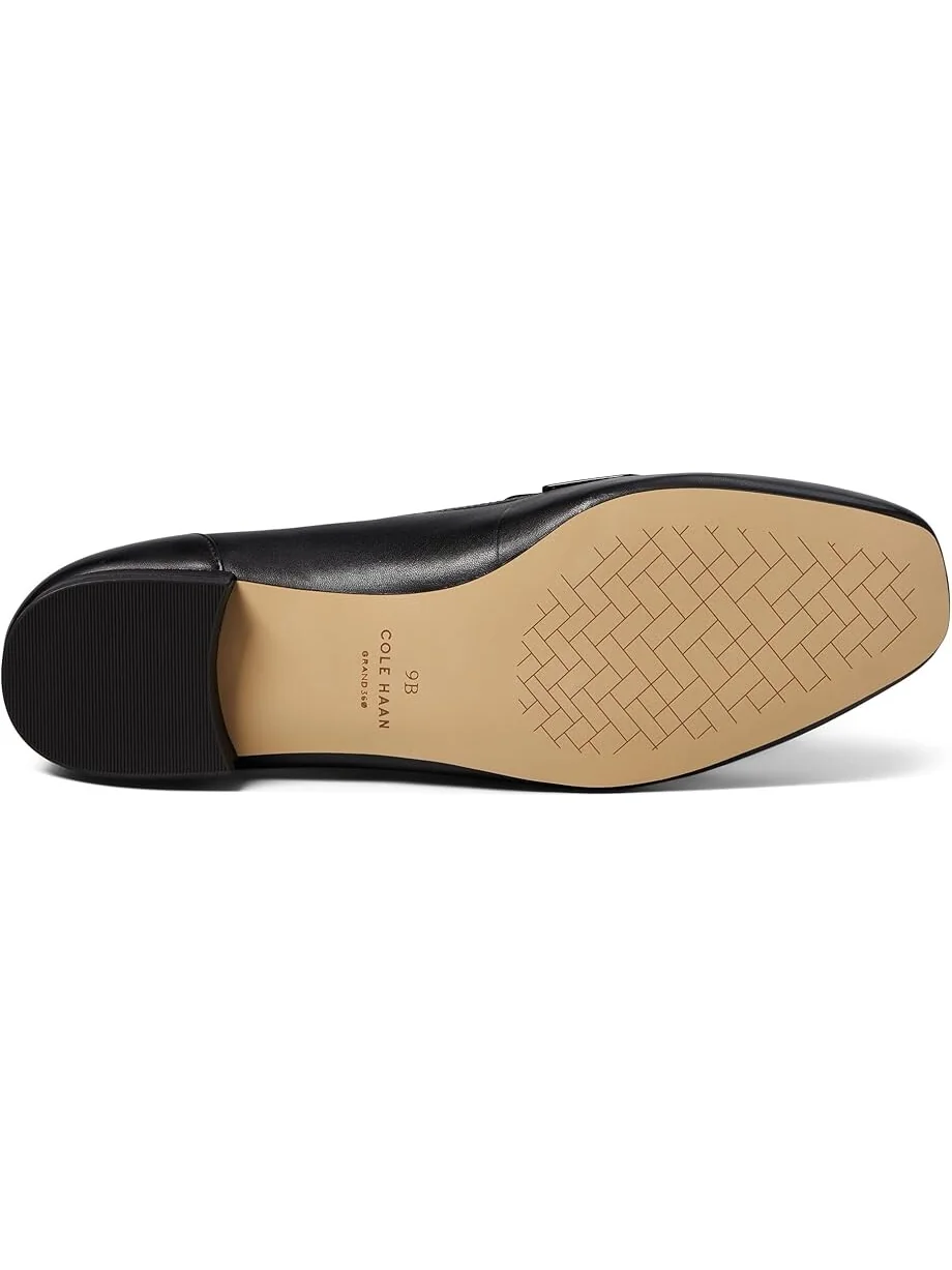 Туфли на плоской подошве Cole Haan Tarese Soft Loafers — изображение 3 из 6, черный