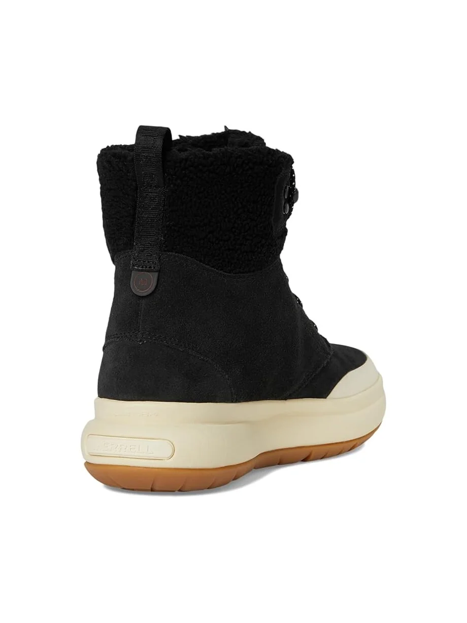 Ботинки женские Merrell Marquette Thermo Lace зимние на шнуровке — изображение 5 из 7, черный