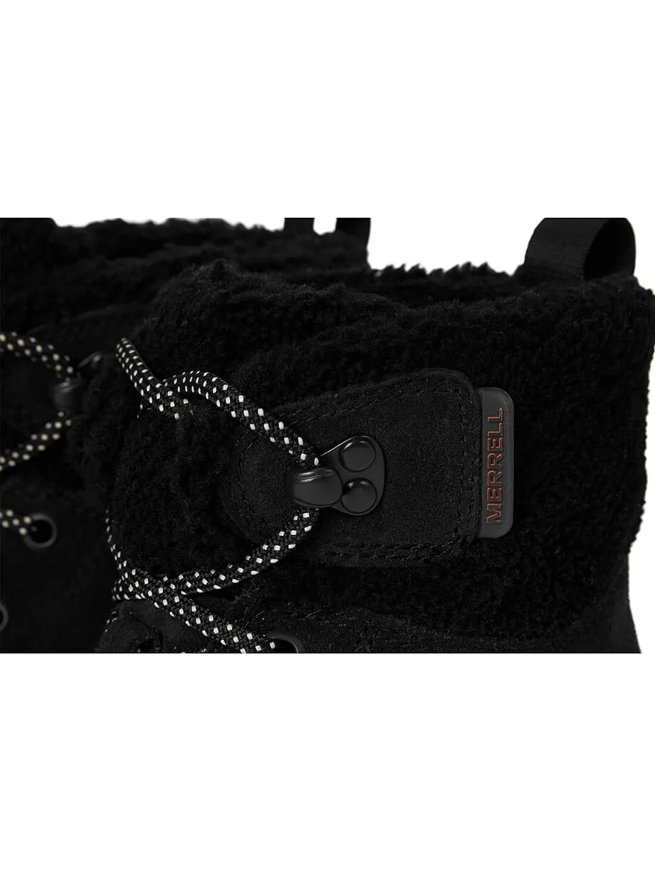 Ботинки женские Merrell Marquette Thermo Lace зимние на шнуровке — изображение 6 из 7, черный