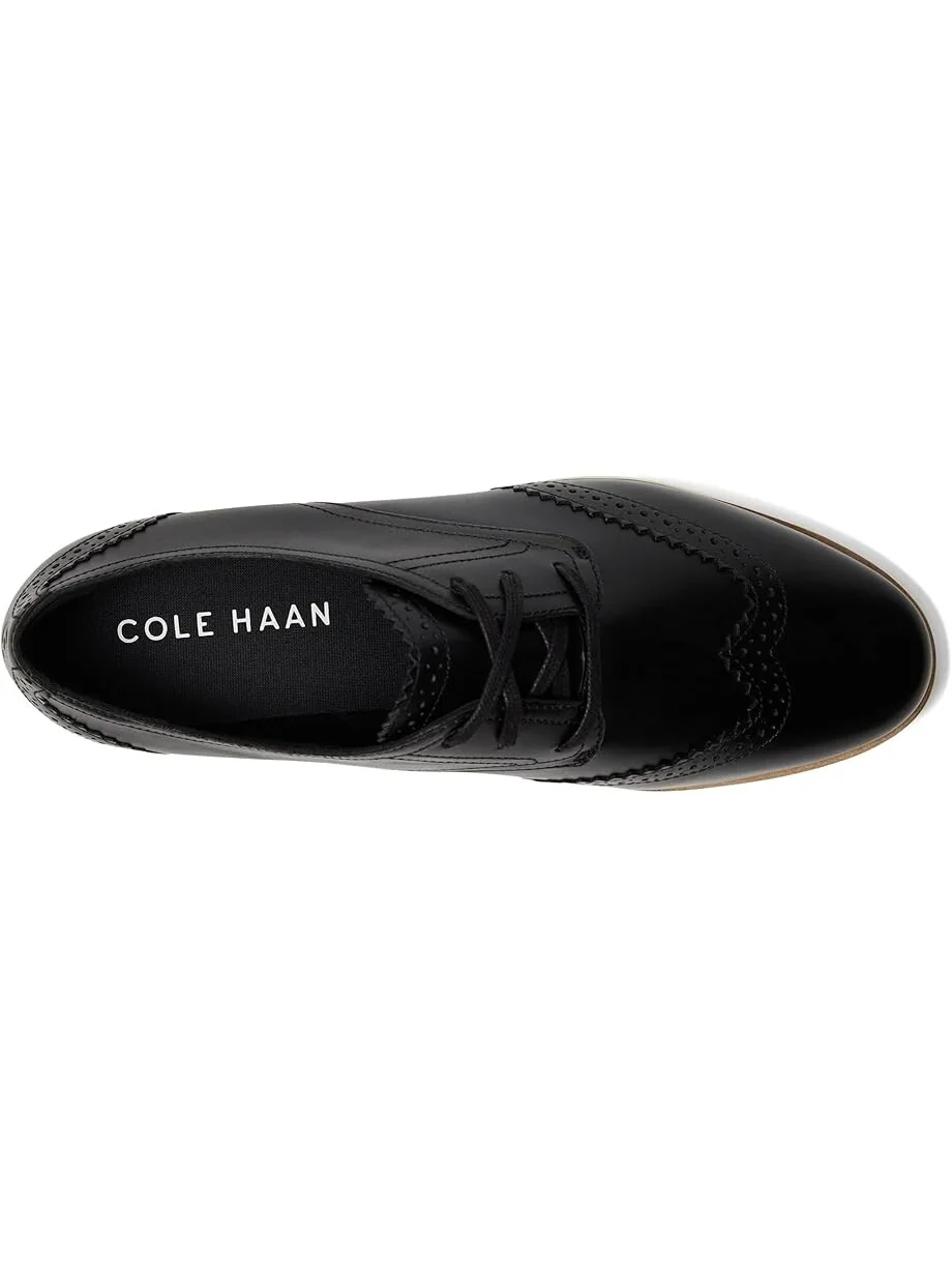 Оксфорды Cole Haan Grand City Platform Oxford — изображение 2 из 6, черный/слоновая кость