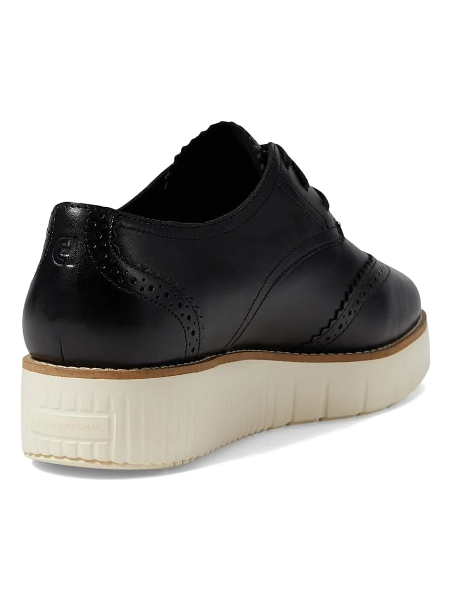 Оксфорды Cole Haan Grand City Platform Oxford — изображение 5 из 6, черный/слоновая кость