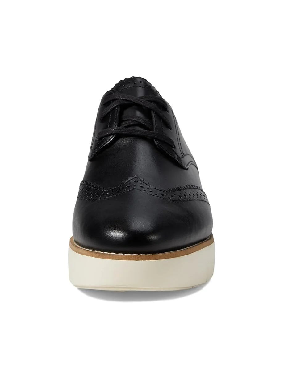 Оксфорды Cole Haan Grand City Platform Oxford — изображение 6 из 6, черный/слоновая кость