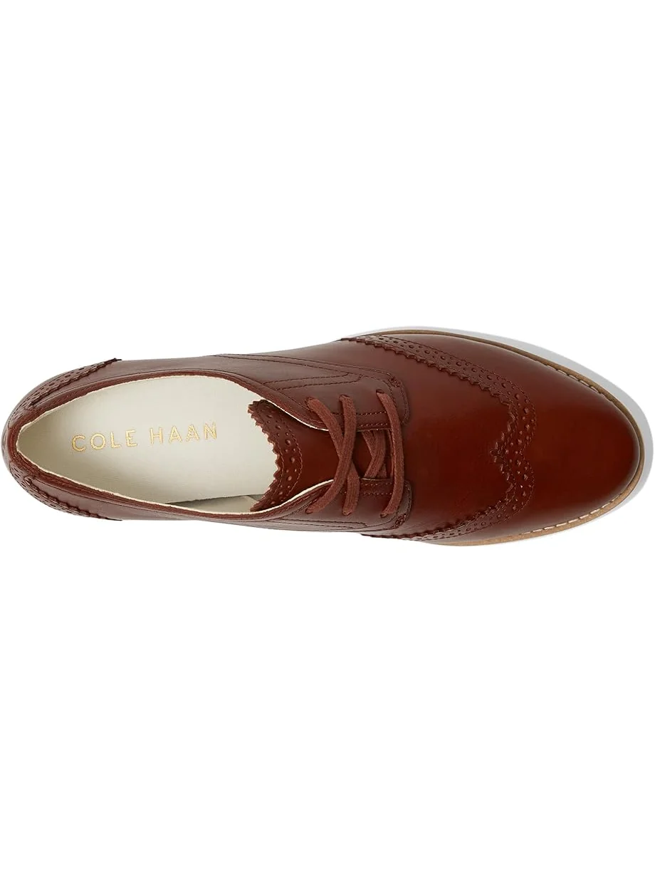 Оксфорды Cole Haan Grand City Platform Oxford — изображение 2 из 6, темный/слоновая кость