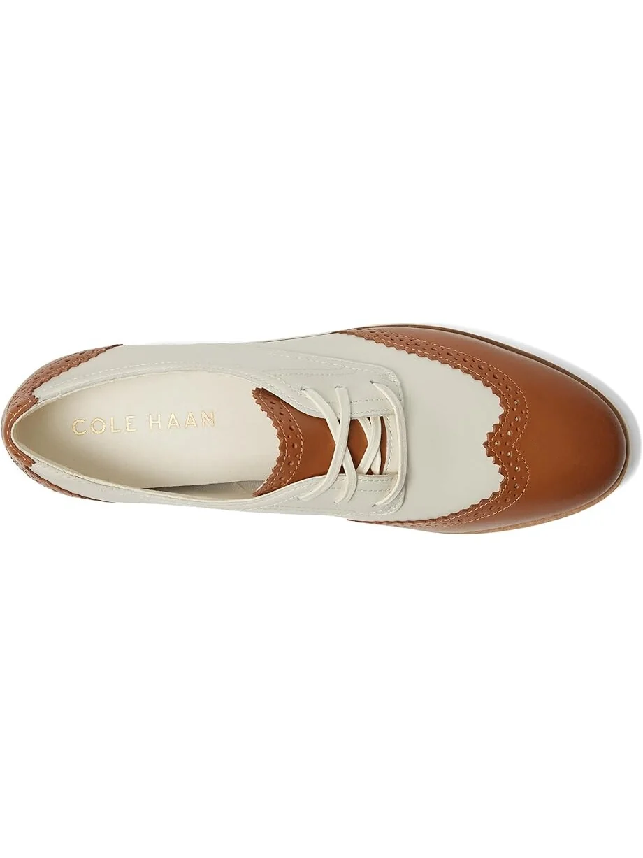 Оксфорды Cole Haan Grand City Platform Oxford — изображение 2 из 6, темный/слоновая кость