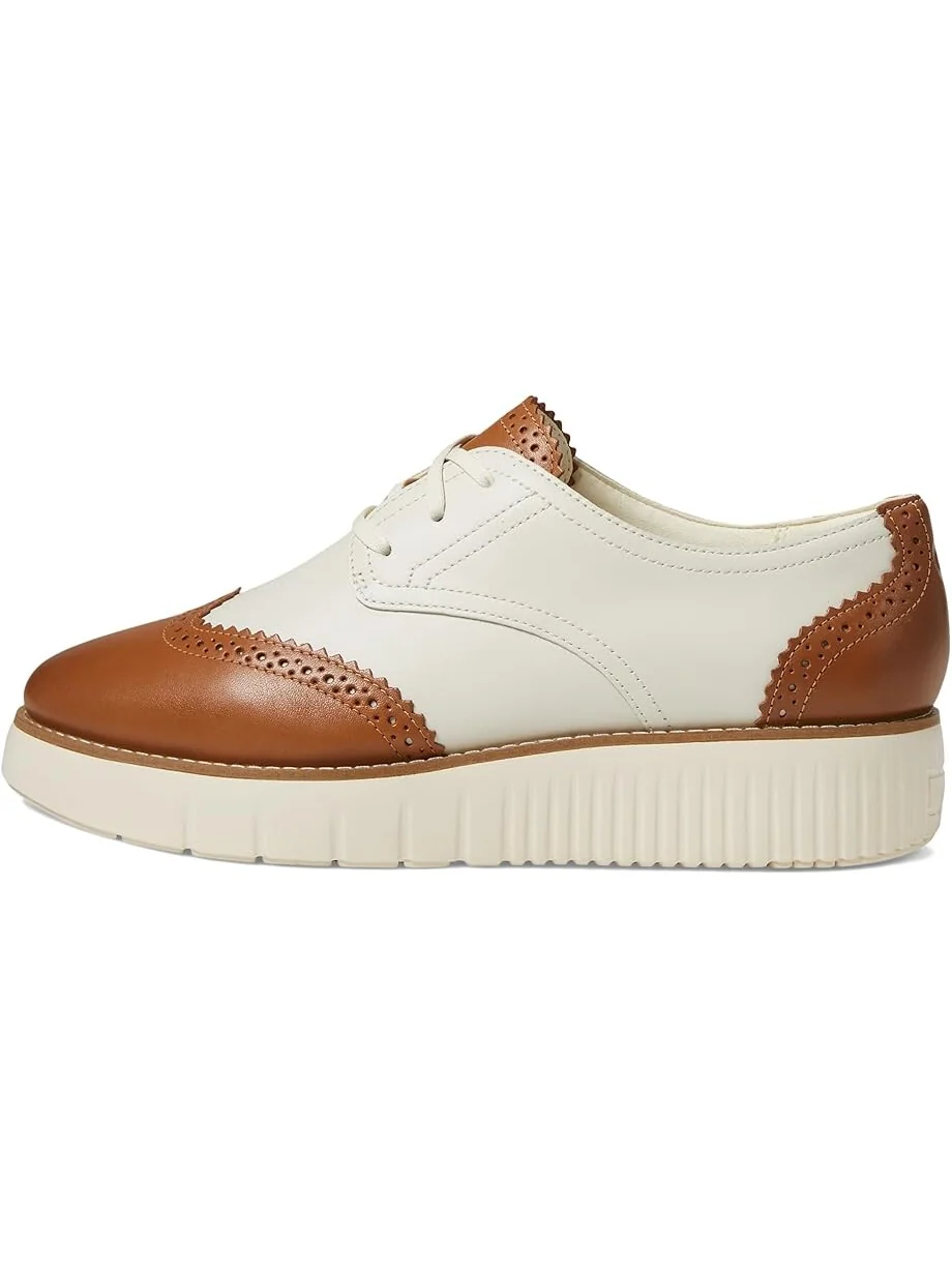 Оксфорды Cole Haan Grand City Platform Oxford — изображение 4 из 6, темный/слоновая кость