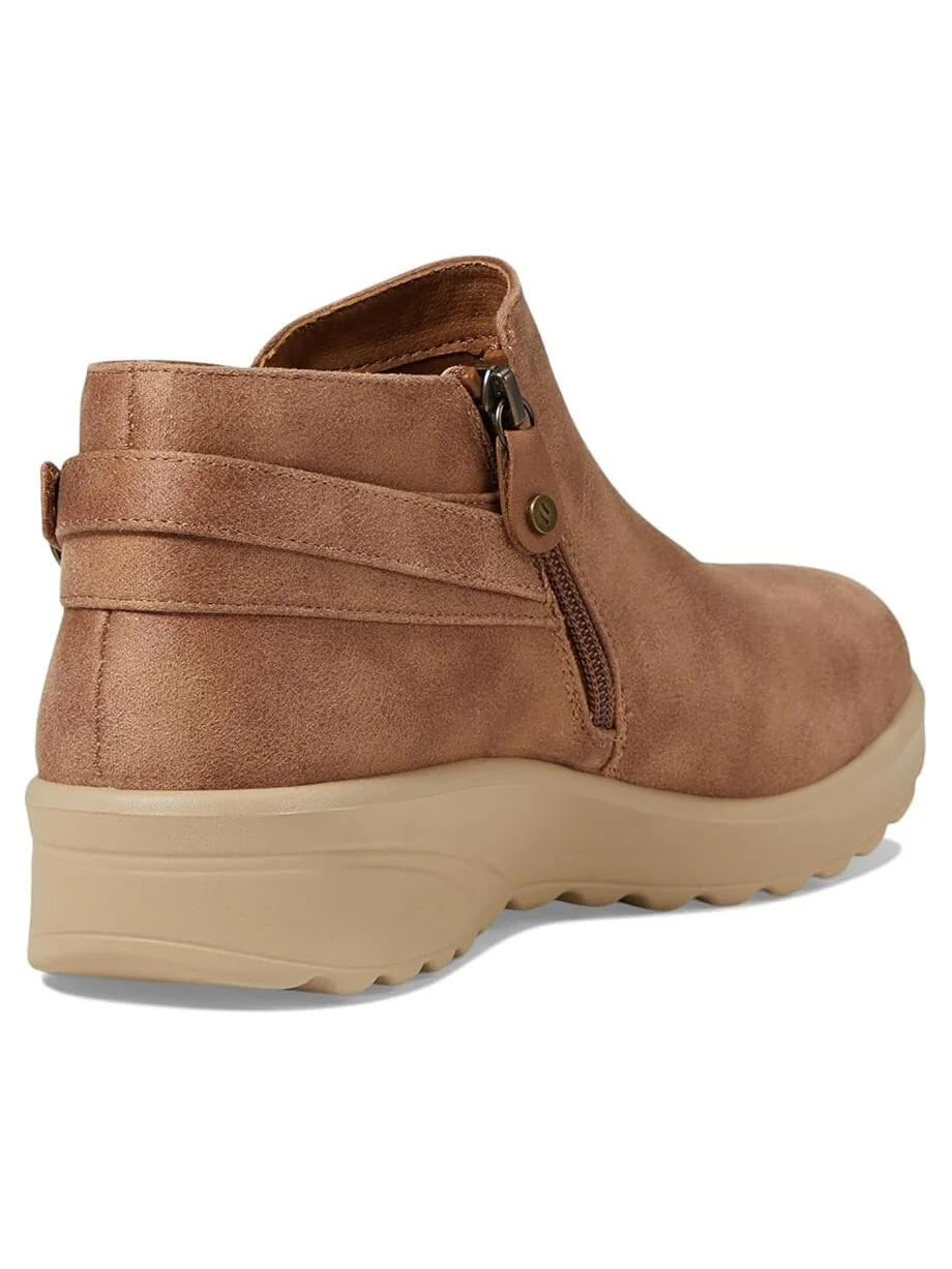 Ботинки женские SKECHERS Lovely Vibe на молнии — изображение 5 из 6, коричневый