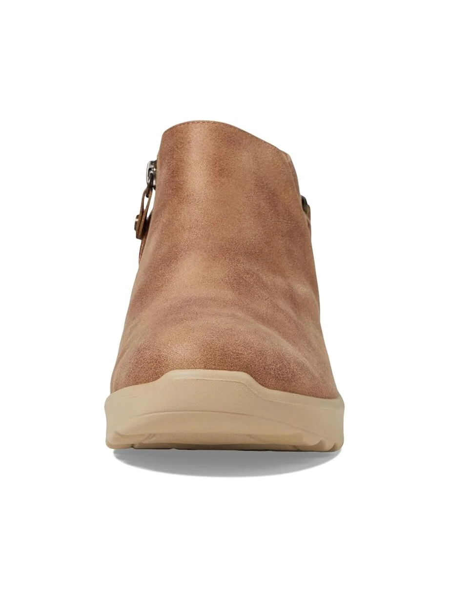 Ботинки женские SKECHERS Lovely Vibe на молнии — изображение 6 из 6, коричневый