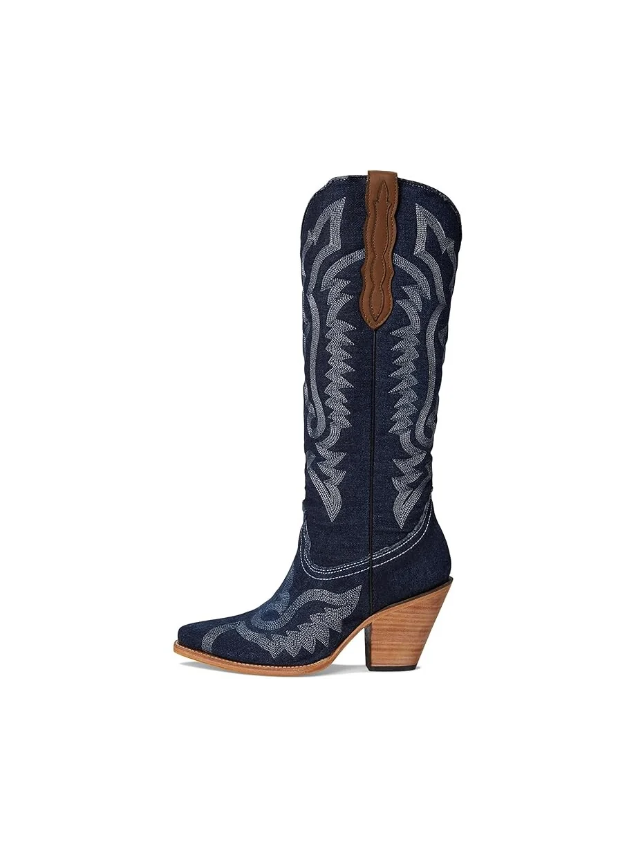 Ботинки Corral Boots Z5226 — изображение 4 из 7, джинсовый синий
