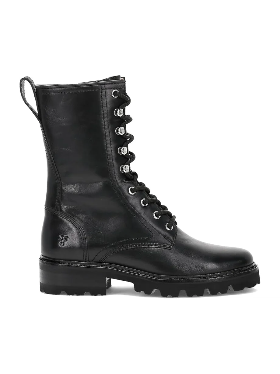 Ботинки Frye Olivia Combat — изображение 6 из 7, черный