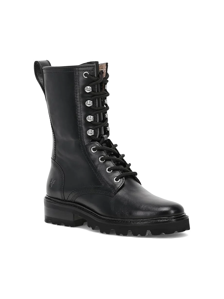 Ботинки Frye Olivia Combat — изображение 7 из 7, черный