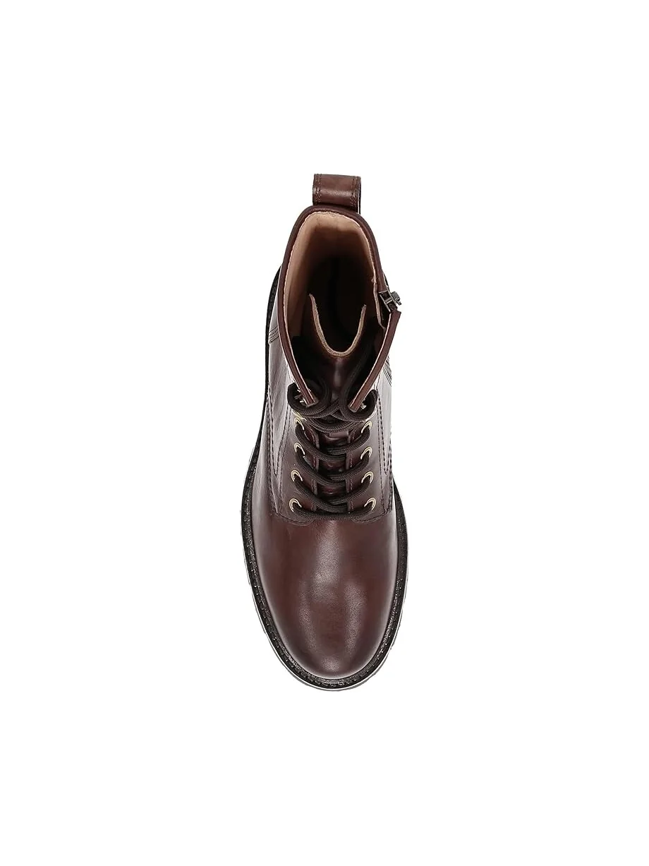 Ботинки Frye Olivia Combat — изображение 2 из 7, бурбон