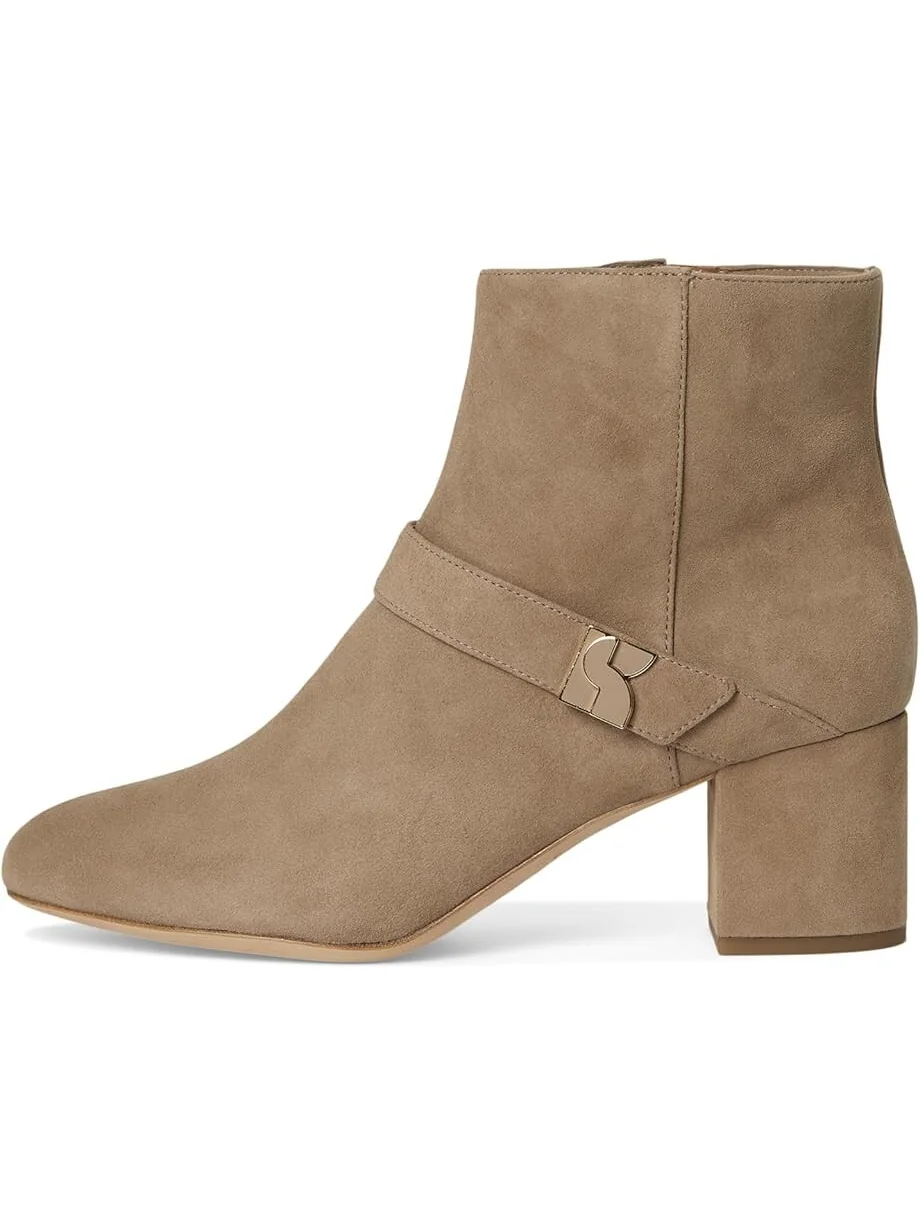 Туфли Kate Spade New York Dakota Zip Up Mid Heeled Bootie — изображение 4 из 7, коричневый
