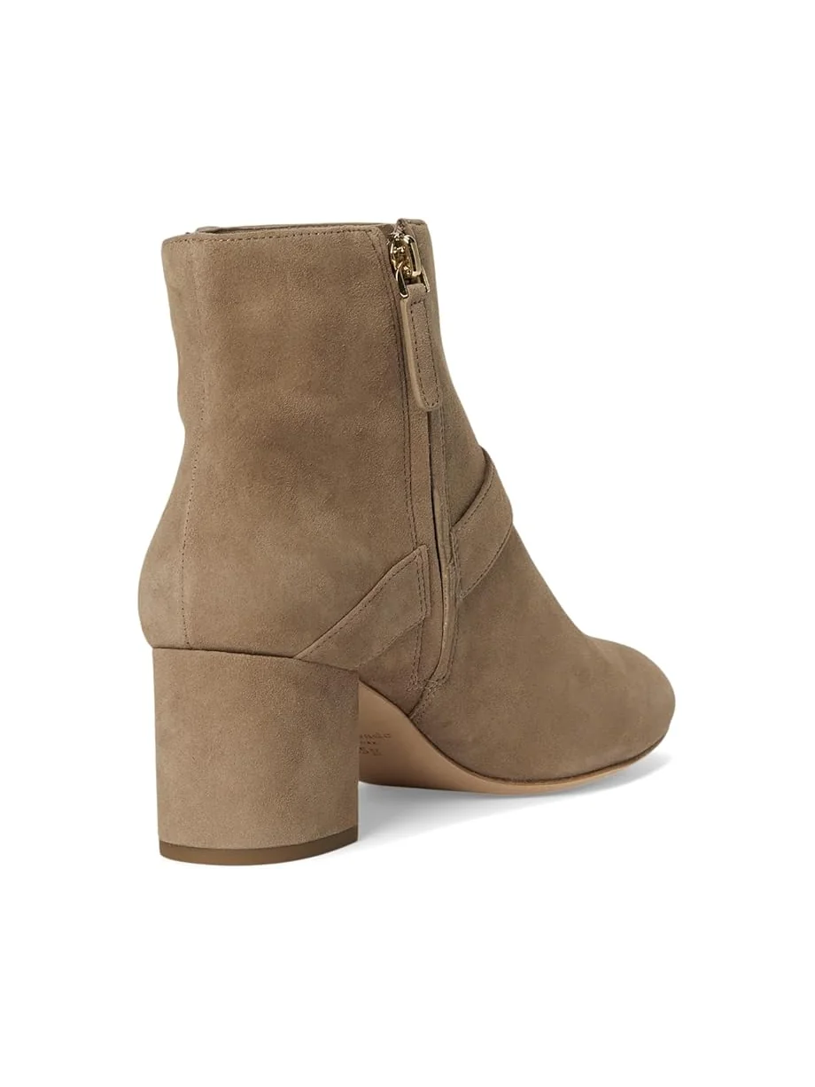 Туфли Kate Spade New York Dakota Zip Up Mid Heeled Bootie — изображение 5 из 7, коричневый