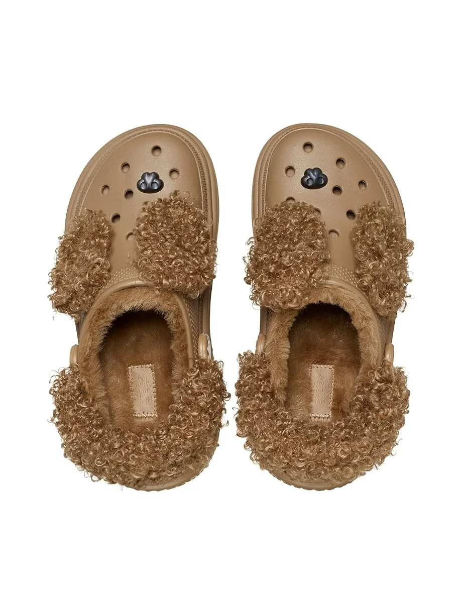 Сабо Unisex Crocs Stomp Lined Clogs — изображение 2 из 6, коричневый