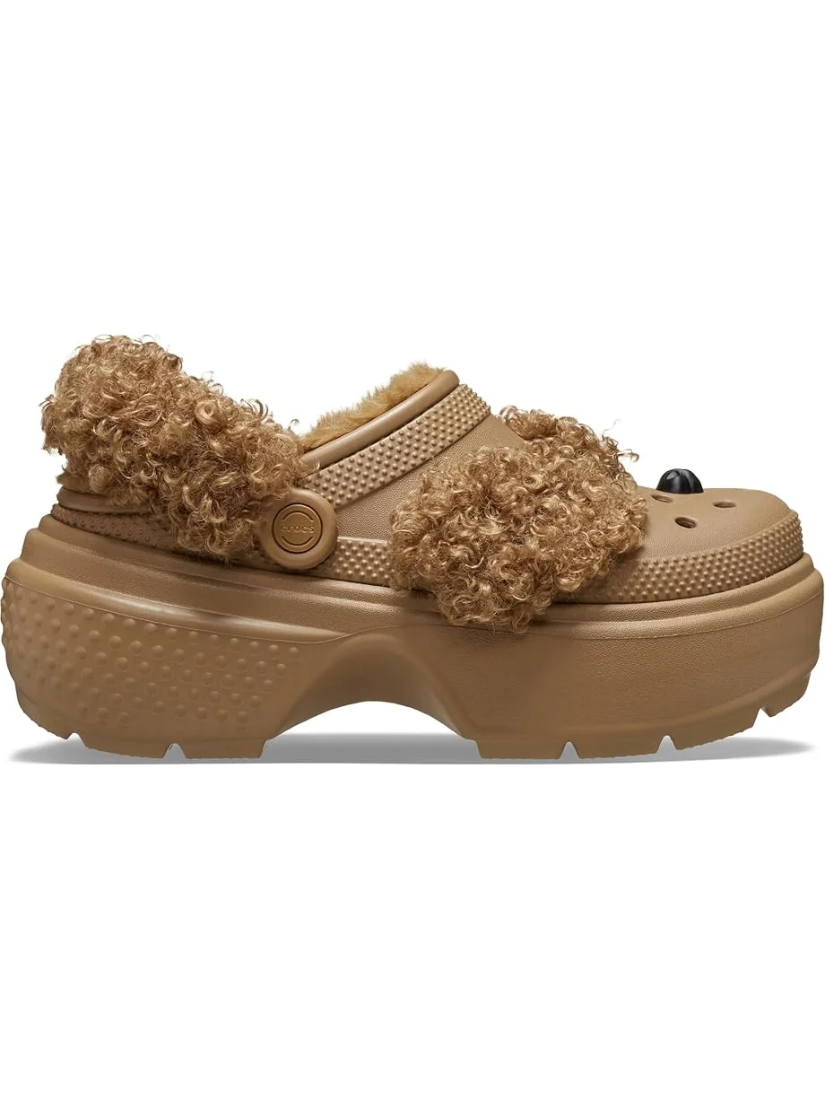 Сабо Unisex Crocs Stomp Lined Clogs — изображение 6 из 6, коричневый