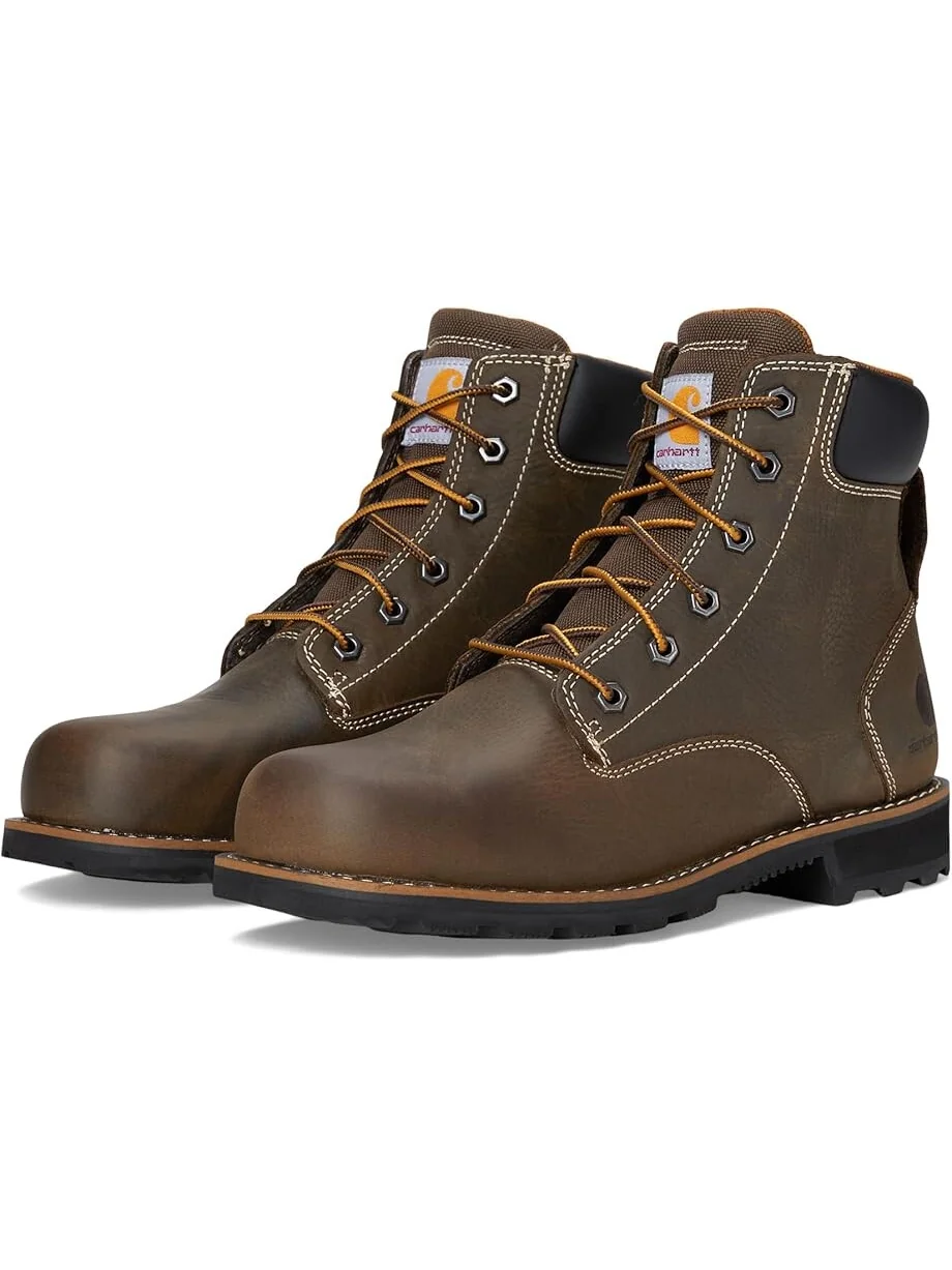 Ботинки Carhartt Frontier 6" Water Resistant Steel Toe Boot — изображение 1 из 7, коричневый
