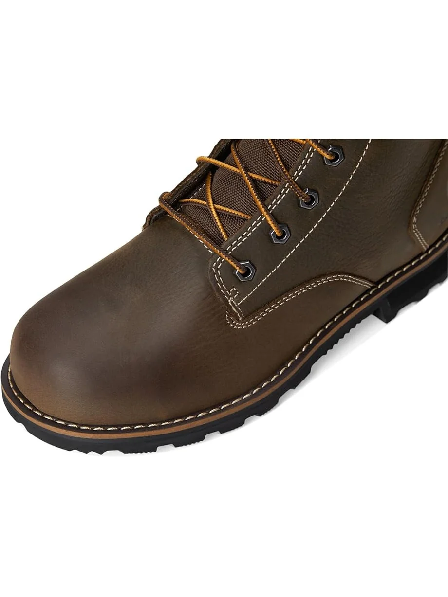 Ботинки Carhartt Frontier 6" Water Resistant Steel Toe Boot — изображение 2 из 7, коричневый