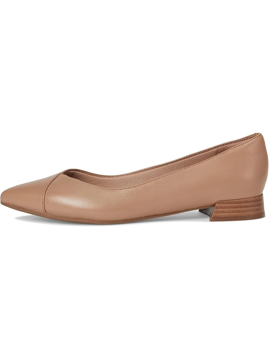Туфли на плоской подошве Clarks Natalyn Wish — изображение 4 из 7, бежевый