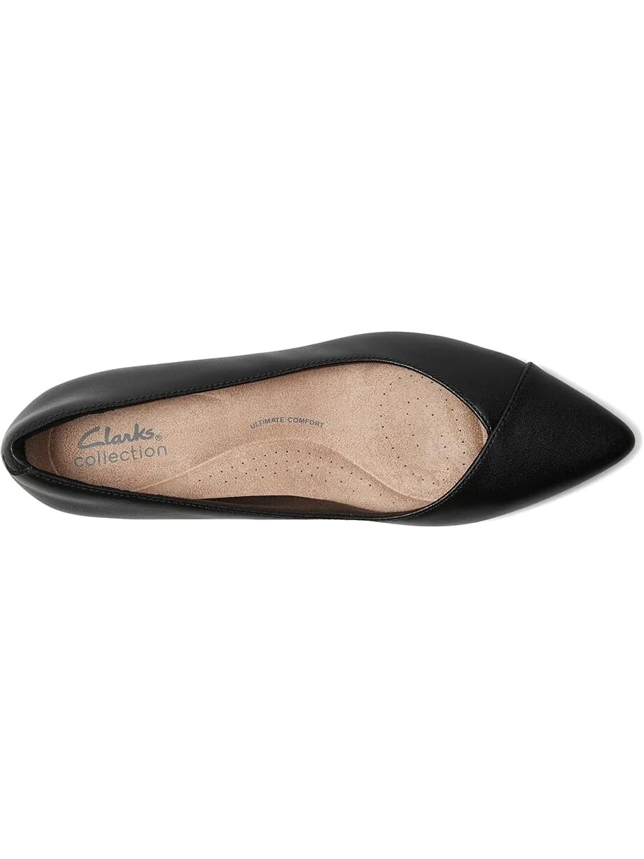 Туфли на плоской подошве Clarks Natalyn Wish — изображение 2 из 7, черный