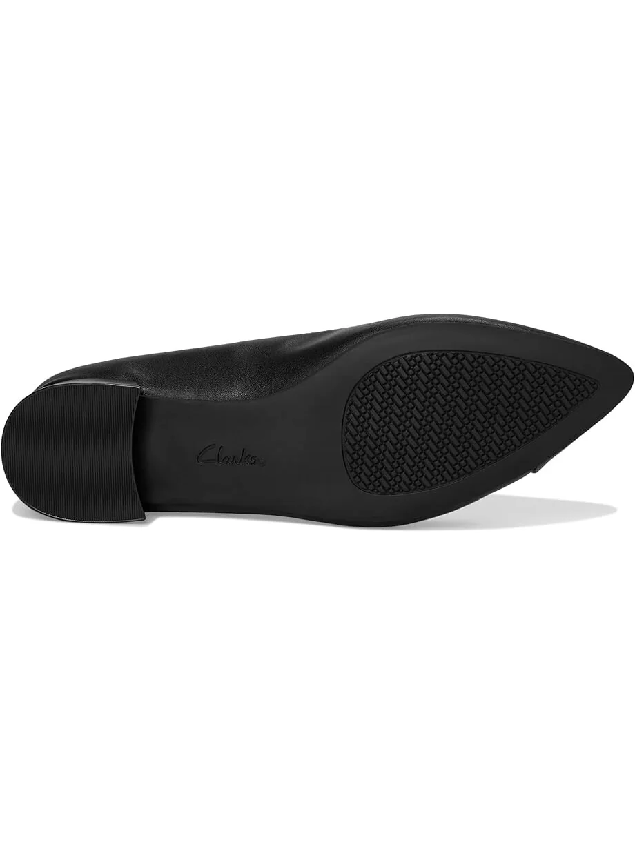 Туфли на плоской подошве Clarks Natalyn Wish — изображение 3 из 7, черный