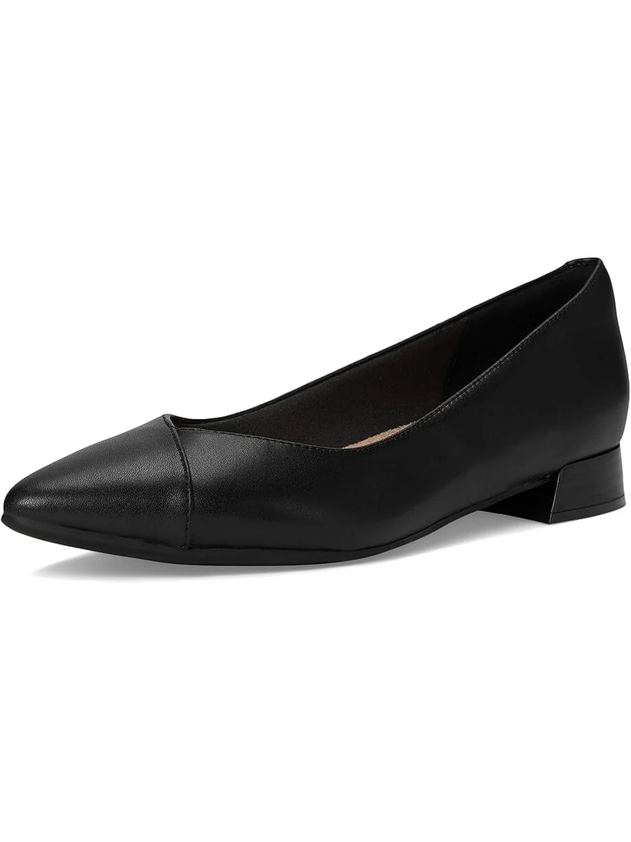 Туфли на плоской подошве Clarks Natalyn Wish — изображение 7 из 7, черный